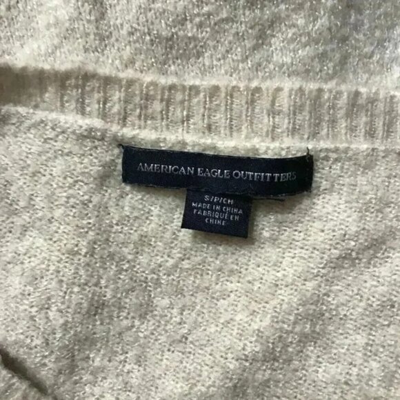 AMERICAN EAGLE Beige Softest Boho Bell Sleeve Sweater SMALL - Picture 7 of 7